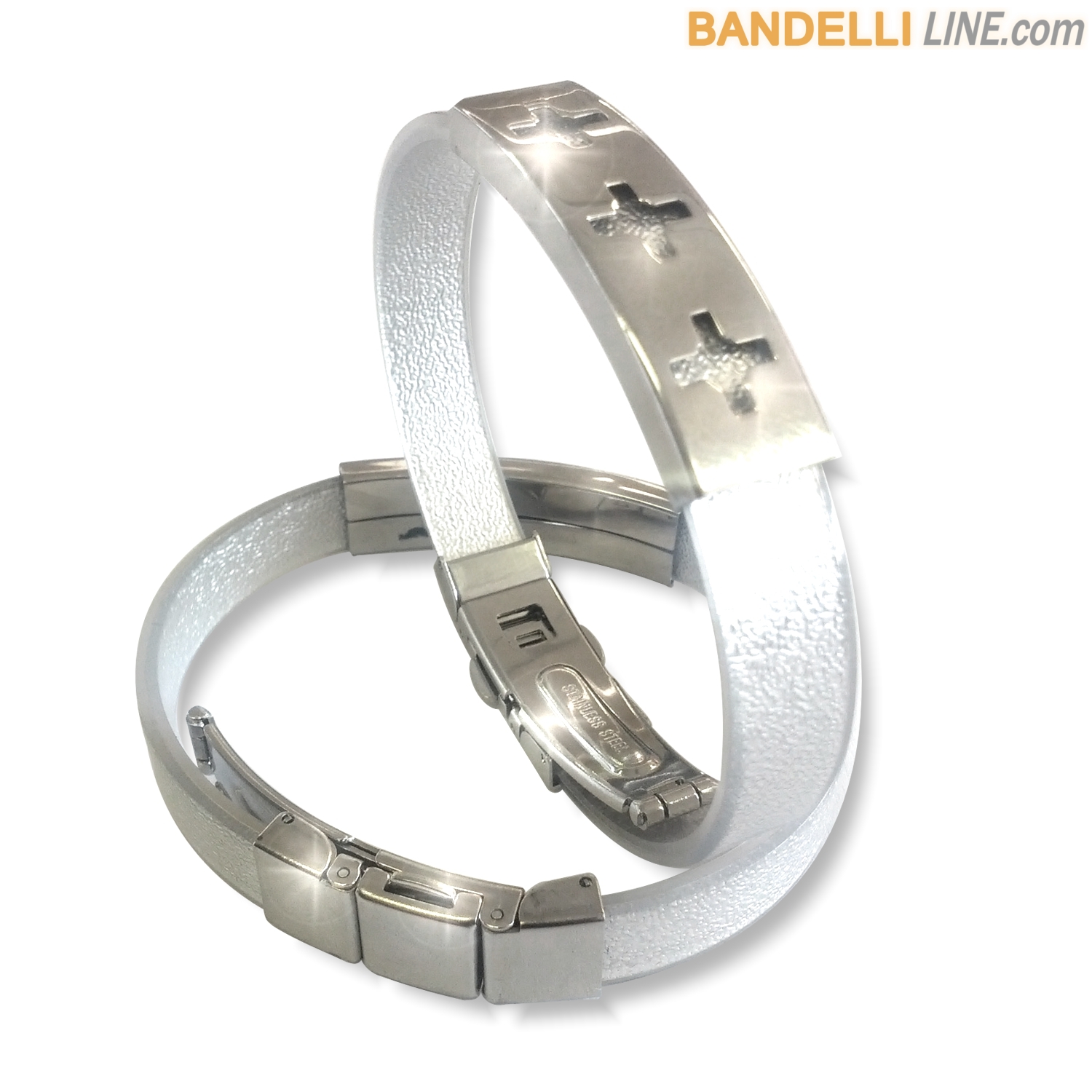 Arcobaleno - Braccialetto Ring Argento D - Ring Silver D