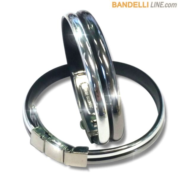 Onda 2 Fumè Argento Lucido - Shiny Smoked Silver