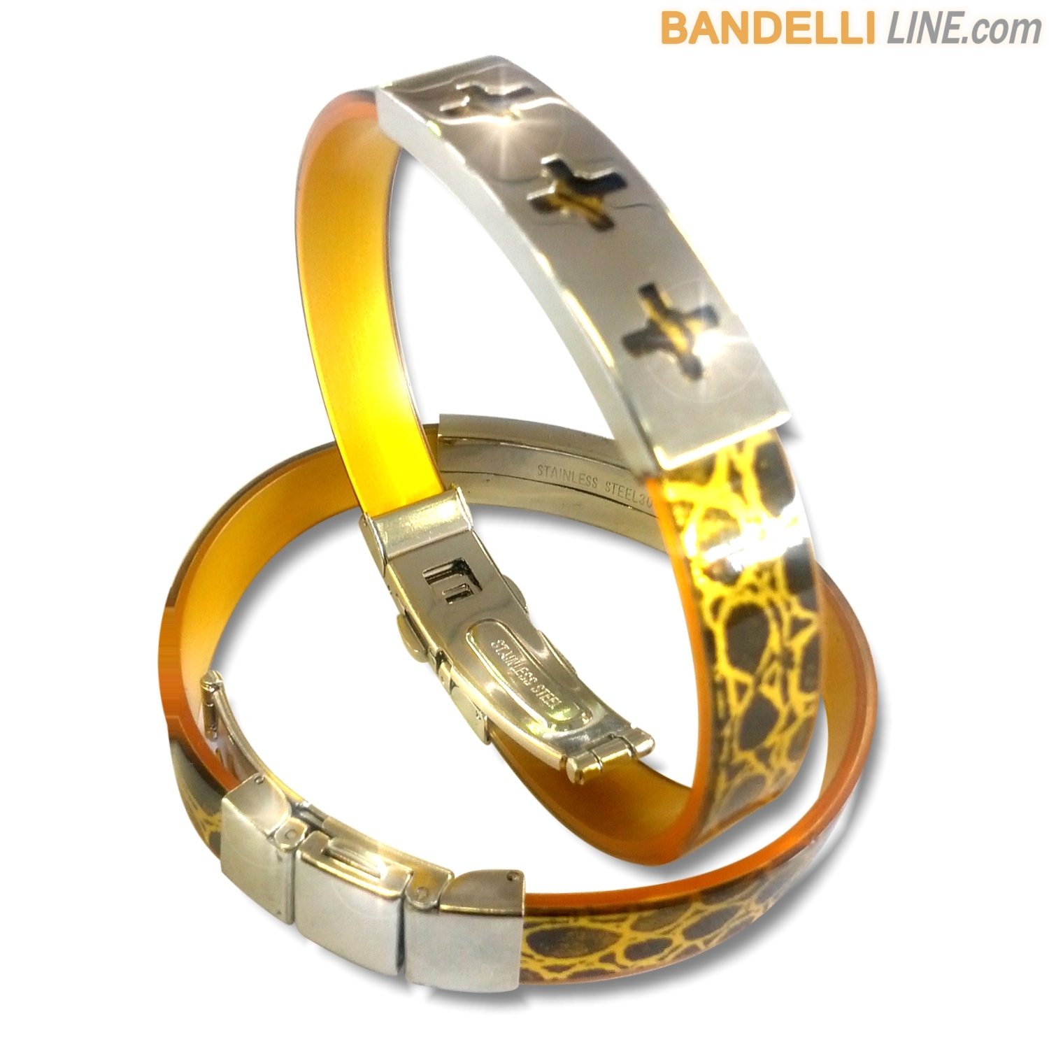 Arcobaleno - Braccialetto Ring Oro C - Ring Gold C