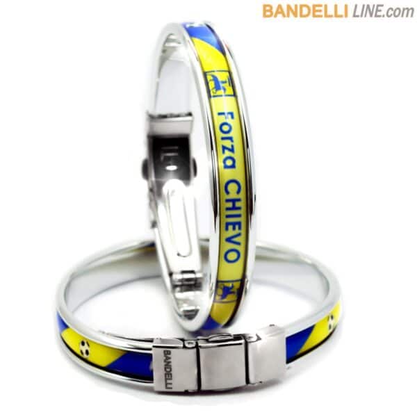 bandelliline-striscia-forza-chievo Braccialetto Forza Chievo - Gadget Chievo Calcio - Bracelet Forza Chievo