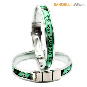 Braccialetto Forza Sassuolo - Gadget Sassuolo Calcio - Bracelet Forza Sassuolo - Braccialetti Sassuolo
