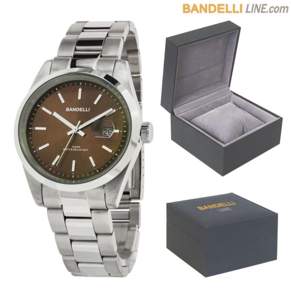 Watch CARPE DIEM - Brown Steel - Large