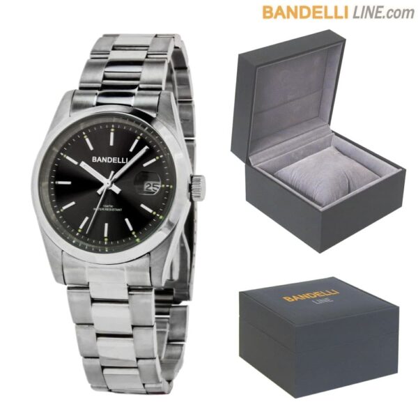 Watch CARPE DIEM - Black Steel - Medium