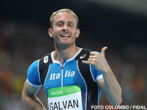 Matteo Galvan in Pista